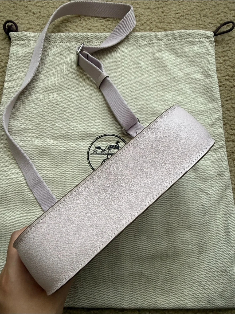 Hermes Mini Jypsiere Evercolor Mauve